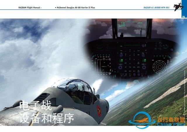 模擬飛行游戲 飛行手冊 AV-8B鷂2 1.18飛機的耳朵雷達裝置-9549